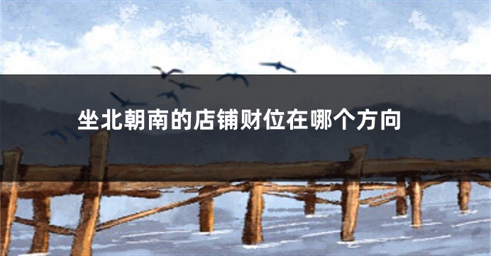 坐北朝南的店铺财位在哪个方向
