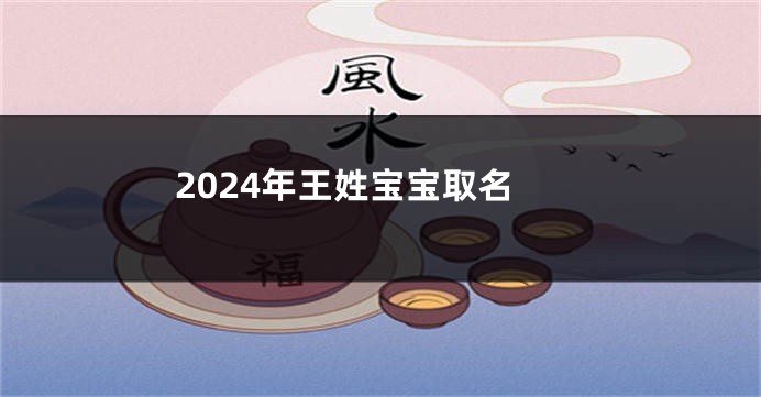 2024年王姓宝宝取名