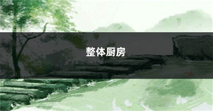 整体厨房