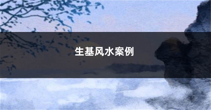 生基风水案例