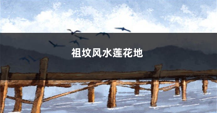 祖坟风水莲花地