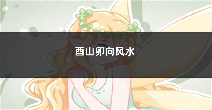 酉山卯向风水